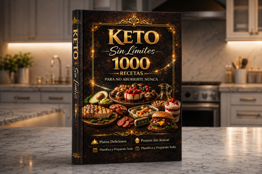 Keto Sin Límites 1.000 Recetas para el día a día