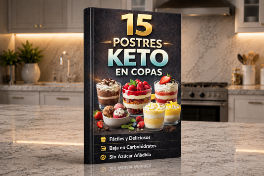 15 Postres Keto en Copas