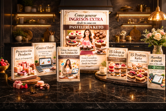 Pack: Cómo Generar Ingresos Extra desde Tu Casa con Productos Keto